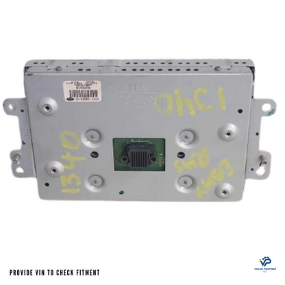 2012–2014 Ford Edge Radio Display Screen OEM — view 2