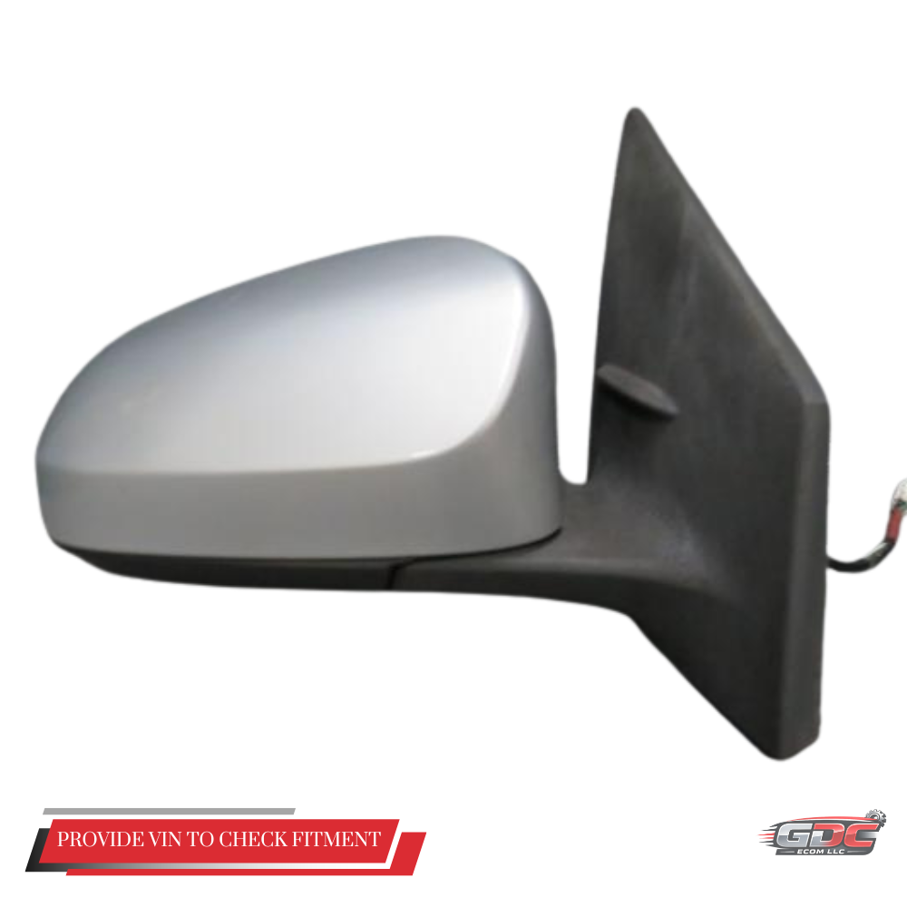 2014–2019 Toyota Corolla Right Passenger Side View Door Mirror Heated Silver — view 1