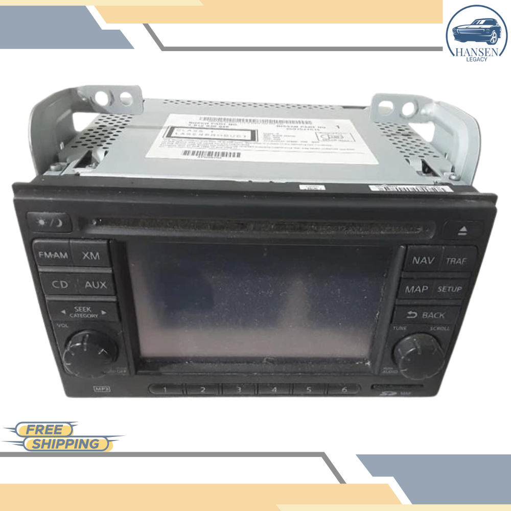 2011 Nissan Juke Radio Receiver Navigation with Display OEM — view 1