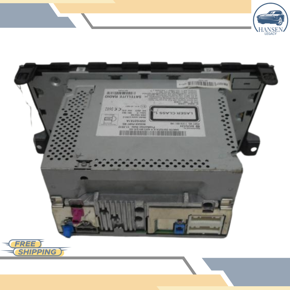2013–2014 Nissan Altima Sedan Navigation CD Player Radio 13 14 TESTED — view 3