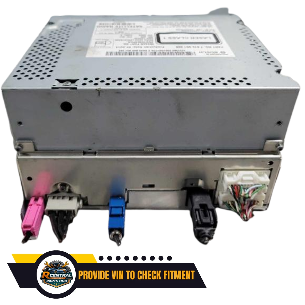 2015 Nissan Altima AM FM CD Player Radio Receiver with Navigation & Display OEM — view 2