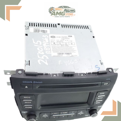 2014–2015 Kia Sorento CD MP3 Player Radio Media Receiver with Satellite & UVO OEM — view 1
