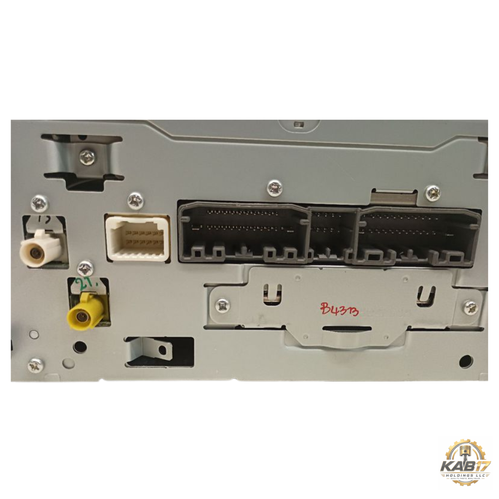 2013 Jeep Grand Cherokee Radio with Navigation Sat CD DVD HDD Face ID RHB OEM — view 3