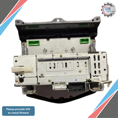 2004–2007 Honda Accord Radio AM FM Climate Control Temperature Panel OEM — view 3