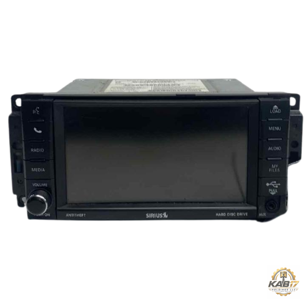 2012 Dodge Ram 1500 2500 Pickup Radio AM FM DVD Player Receiver with Nav ID RHB — view 1