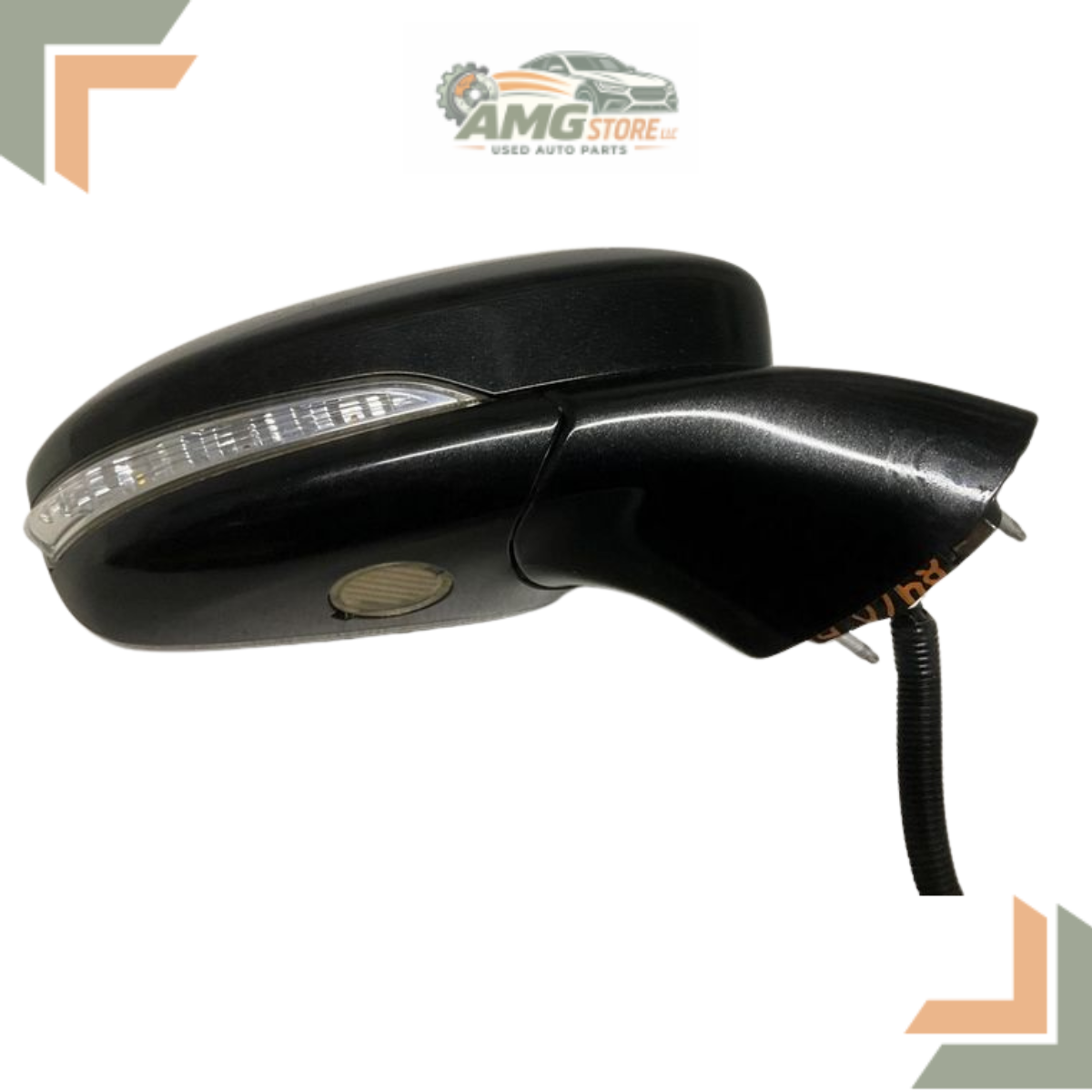 2013–2014 Ford Fusion Right Passenger Side View Door Mirror Heated OEM 13 14 — view 4