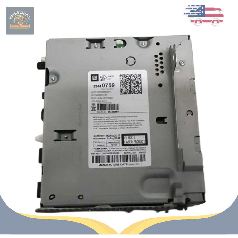 2014–2015 GMC Terrain Radio Receiver UFU OEM Unit 14 15 — view 1
