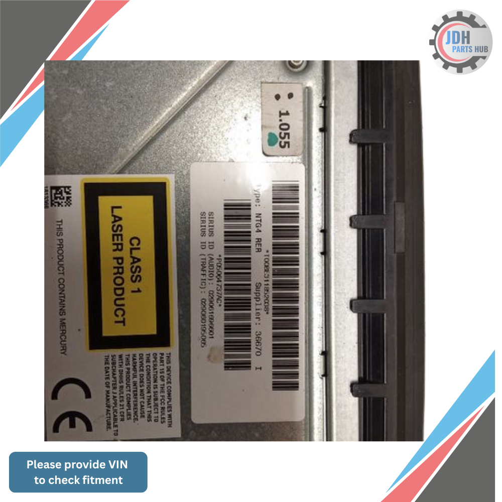 2011 Jeep Grand Cherokee Radio Receiver Display Screen Navigation ID RER OEM — view 3