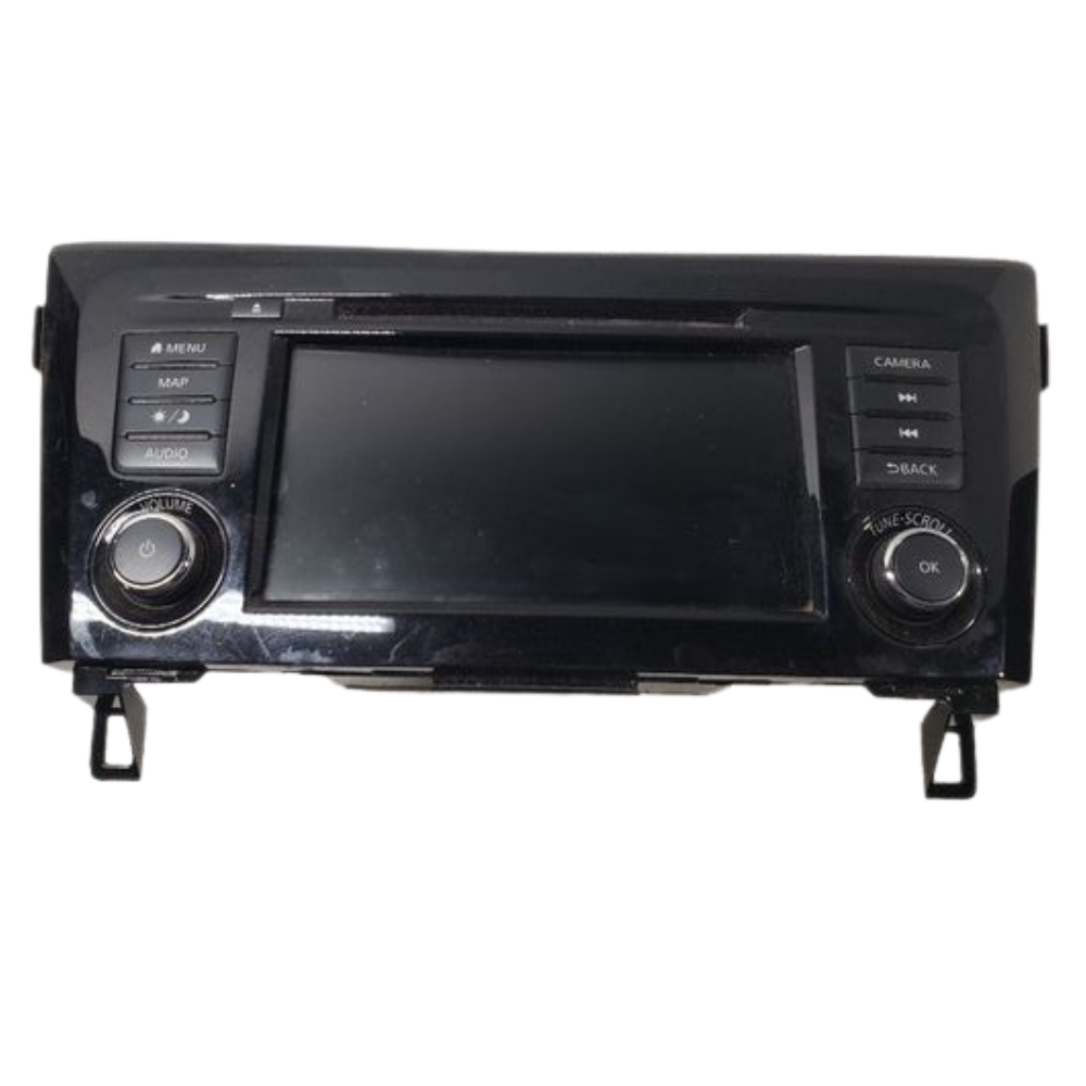 2018–2020 Nissan Rogue Radio Receiver Navigation With Display Screen OEM — view 1