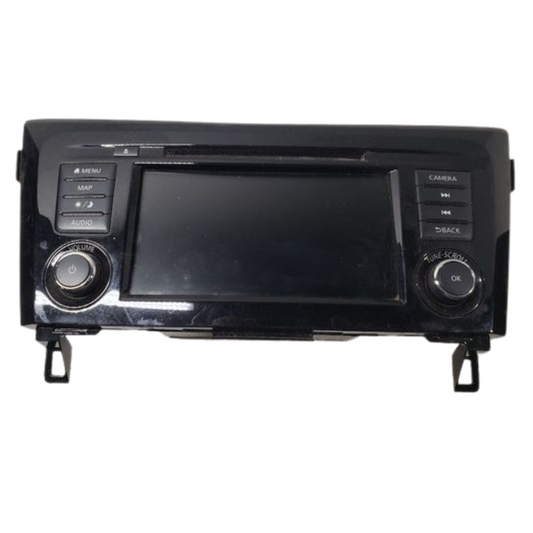 2018–2020 Nissan Rogue Radio Receiver Navigation With Display Screen OEM — view 1