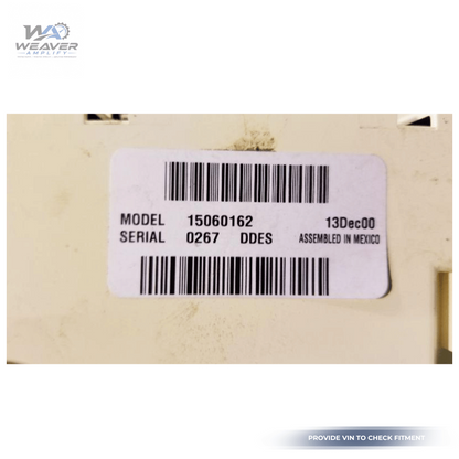 2000–2002 Chevrolet Suburban 1500 2500 AC Heater Temperature Control OEM — view 4