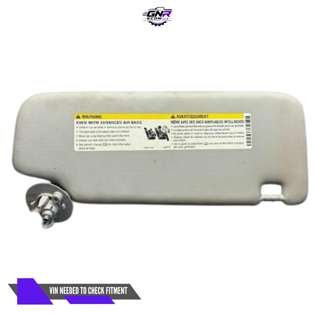 2012–2020 Chevrolet Sonic LH Driver Sunvisor Sun Visor with Mirror OEM — view 2