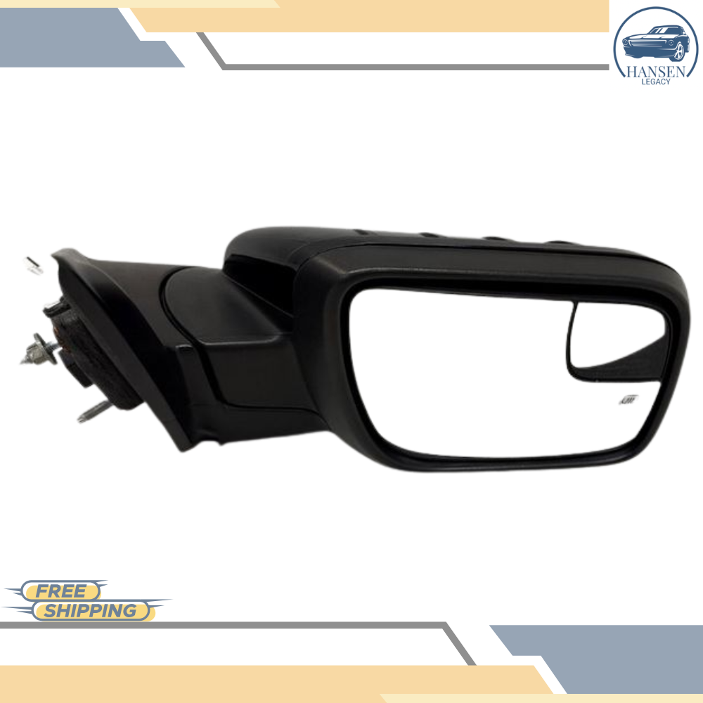 2011–2015 Ford Explorer Right Passenger Side View Door Mirror Power Black OEM — view 3