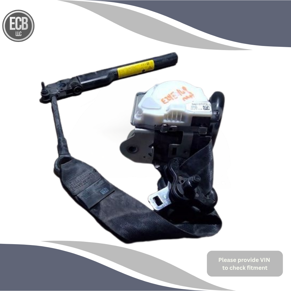 2018–2021 Ford EcoSport Front Left Driver Seat Belt Retractor Assembly Black OEM — view 1