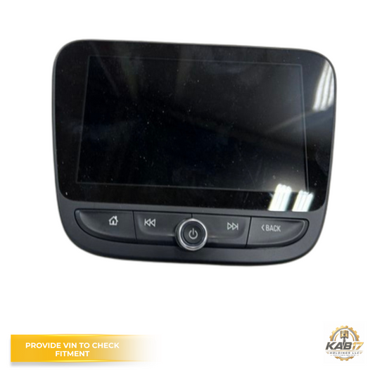 2019–2020 Chevrolet Malibu Control Panel Controller Display Screen OEM 84567687 — view 1