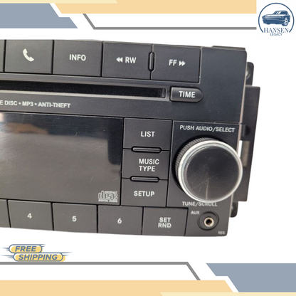 2012–2017 Jeep Patriot AM-FM-CD-MP3 Player Satellite Radio Receiver ID RES OEM — view 4