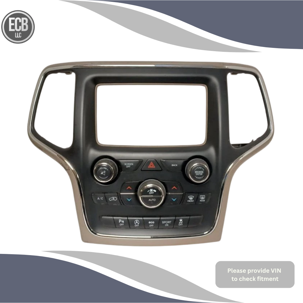2016–2017 Jeep Grand Cherokee AC A/C Heater Temperature Control Unit OEM — view 1