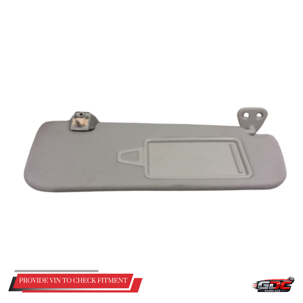 2009–2016 Hyundai Genesis RH Passenger Sunvisor Sun Visor with Mirror Extender OEM — view 3
