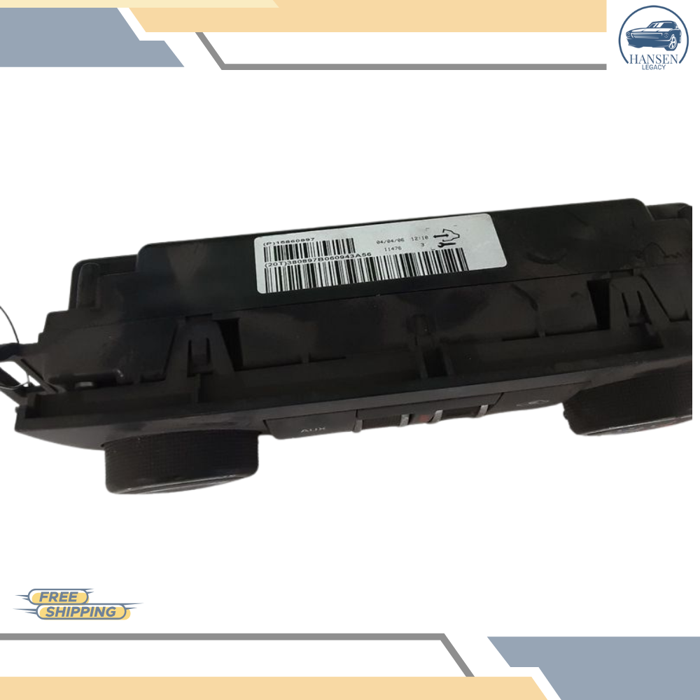 2007–2009 Chevrolet Tahoe A/C AC Heater Temperature Controls 07 08 09 — view 5