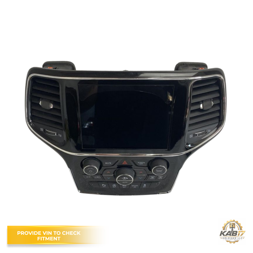 2019–2020 Jeep Grand Cherokee Climate AC Heater Control Unit with Bezel OEM — view 1
