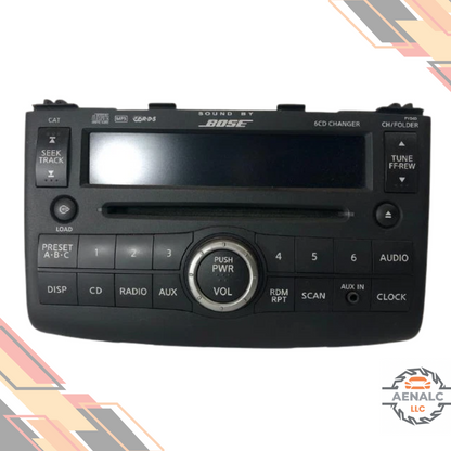 2008–2009 Nissan Rogue Bose 6 CD Radio Receiver OEM — view 1