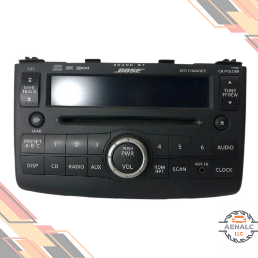 2008–2009 Nissan Rogue Bose 6 CD Radio Receiver OEM — view 1