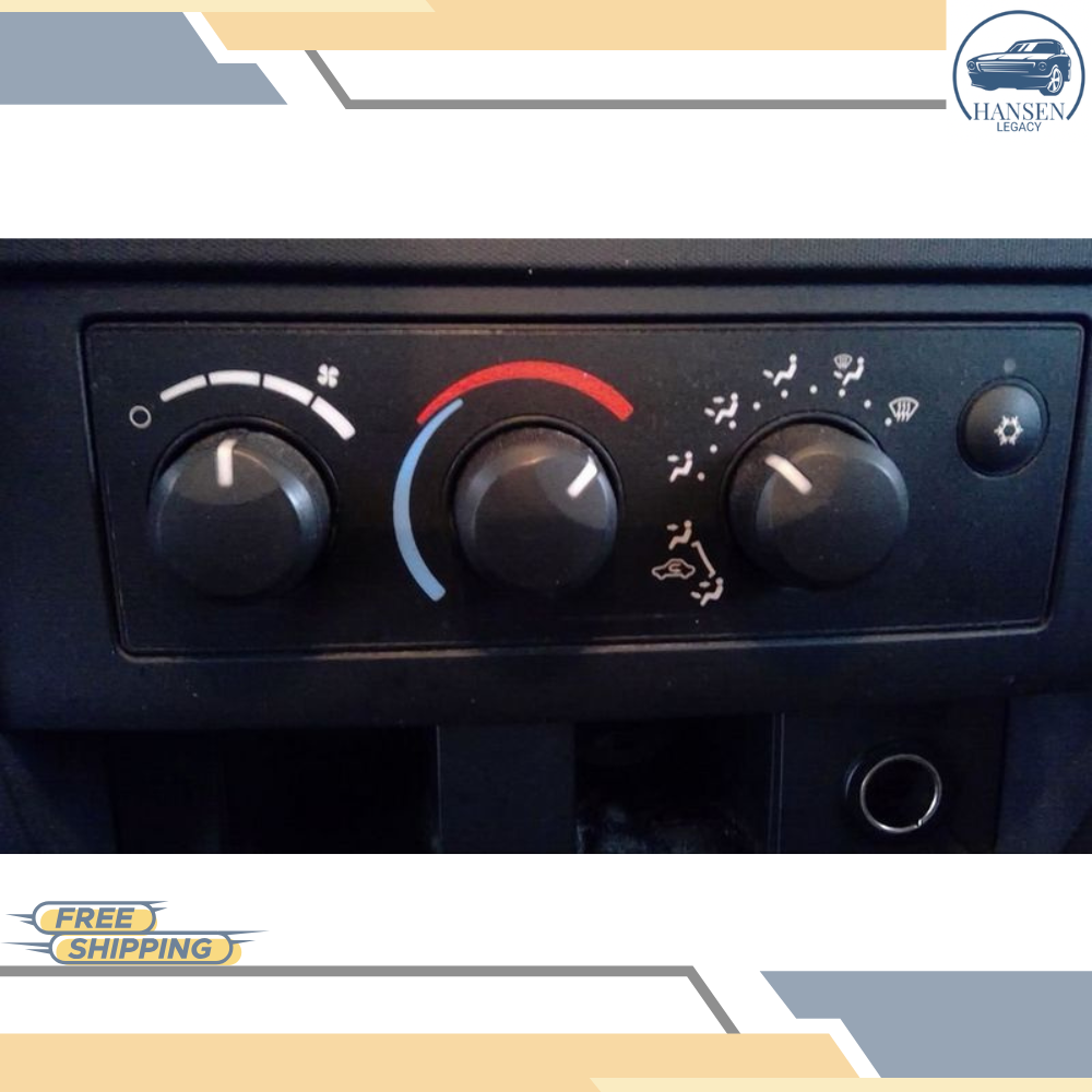 2008–2011 Dodge Dakota A/C AC Temperature Control 08 09 10 11 — view 1