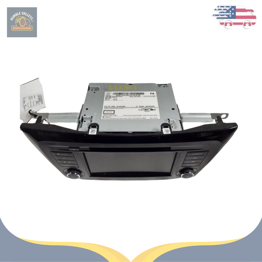 2018–2020 Nissan Rogue AM FM CD Radio Display & Receiver Single CD OEM 18 19 20 — view 4