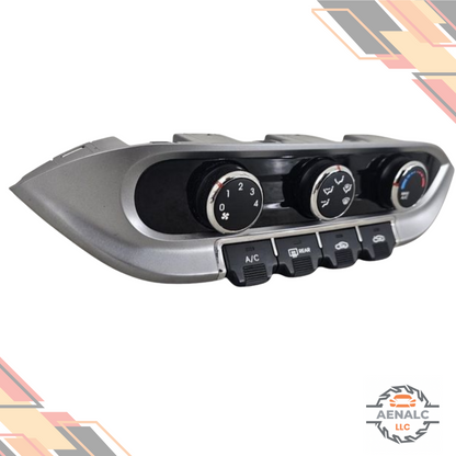 2012–2015 Kia Rio A/C Heater manual Temperature Climate Control (3 knob) OEM — view 3