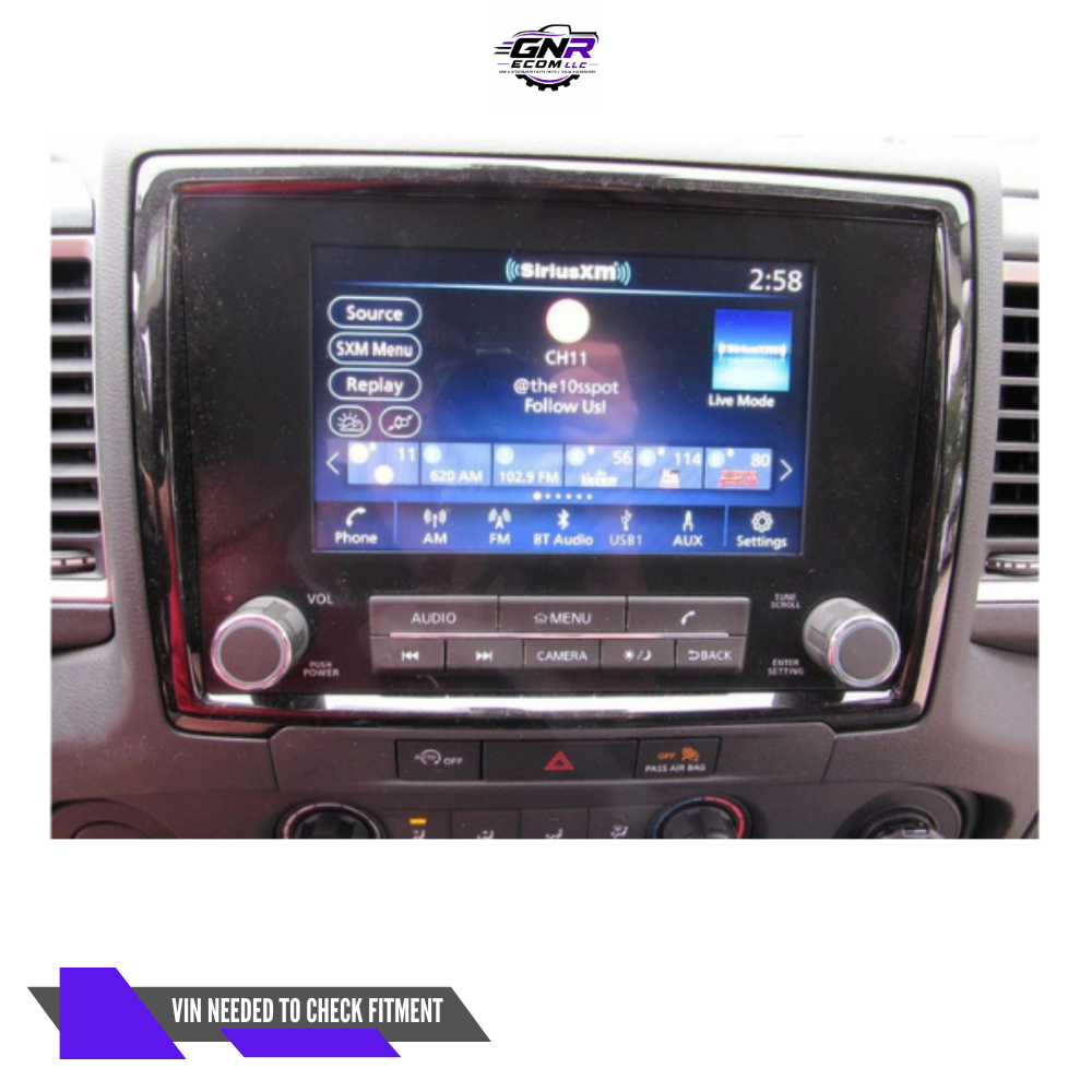 2022–2024 Nissan Frontier AM FM Radio 8" Touch Screen Display Receiver OEM — view 1