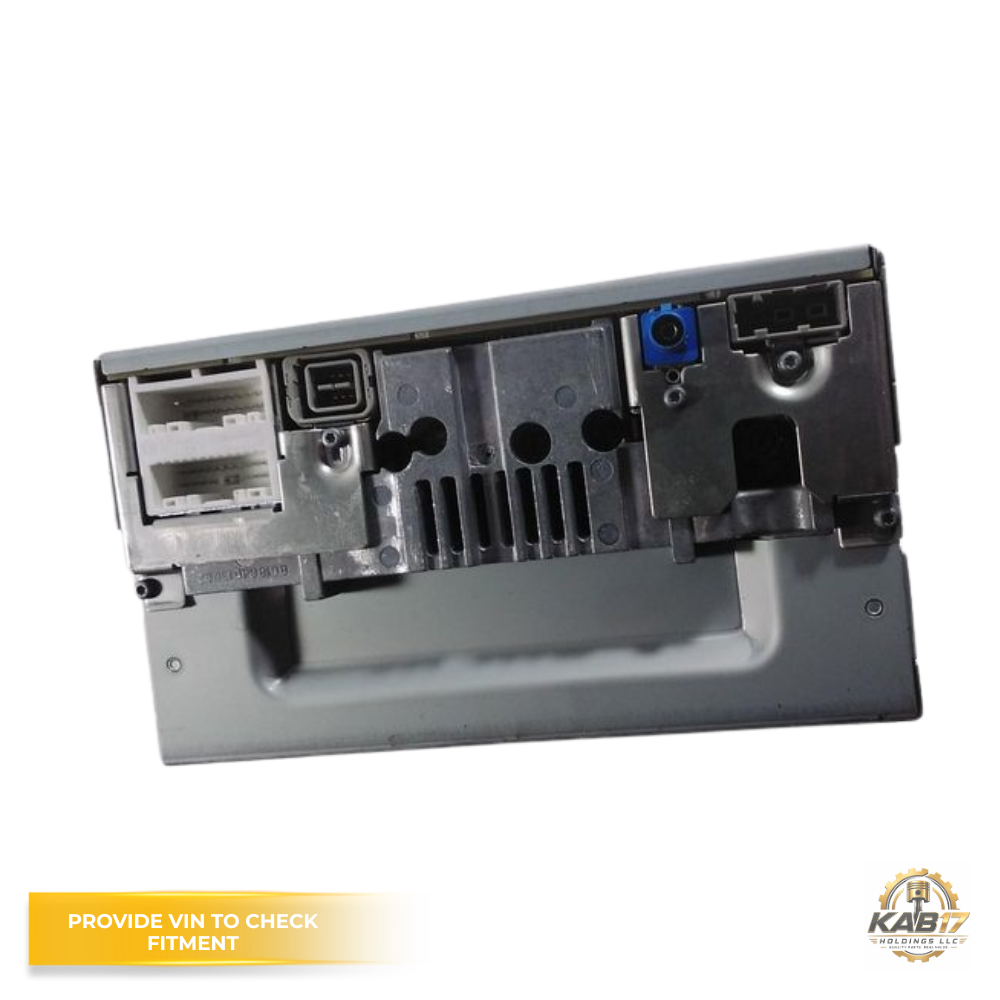 2010–2012 Nissan Sentra AM FM CD Player Radio with Navigation OEM 259157W80C — view 4