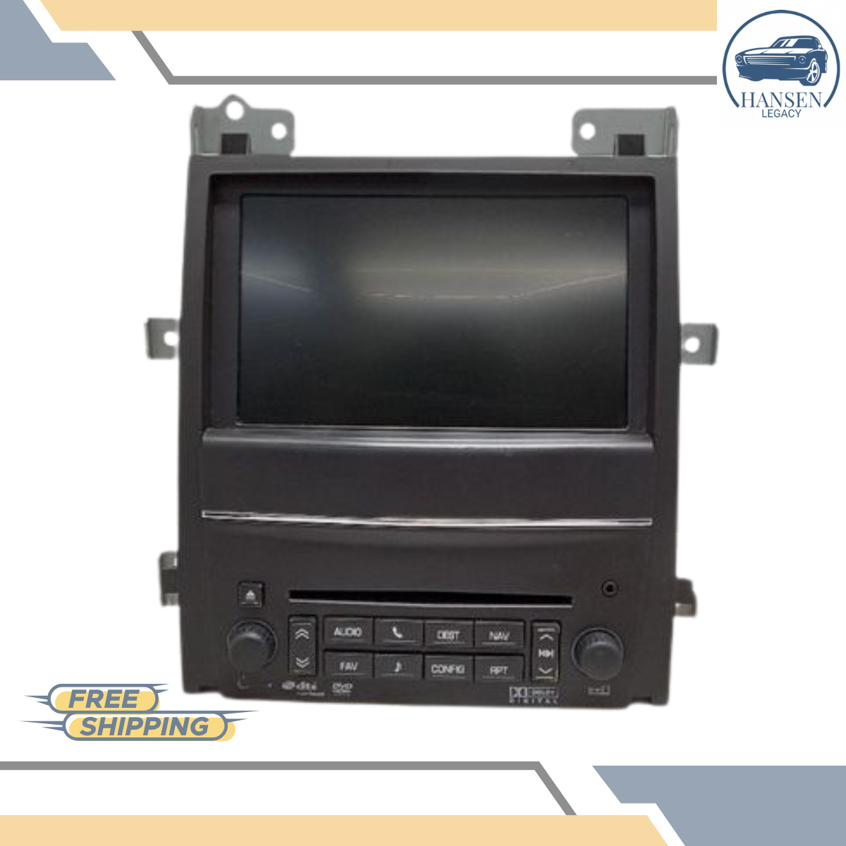 2011 Cadillac Escalade AM FM DVD Navigation Radio Receiver Display GMQ 11 — view 2