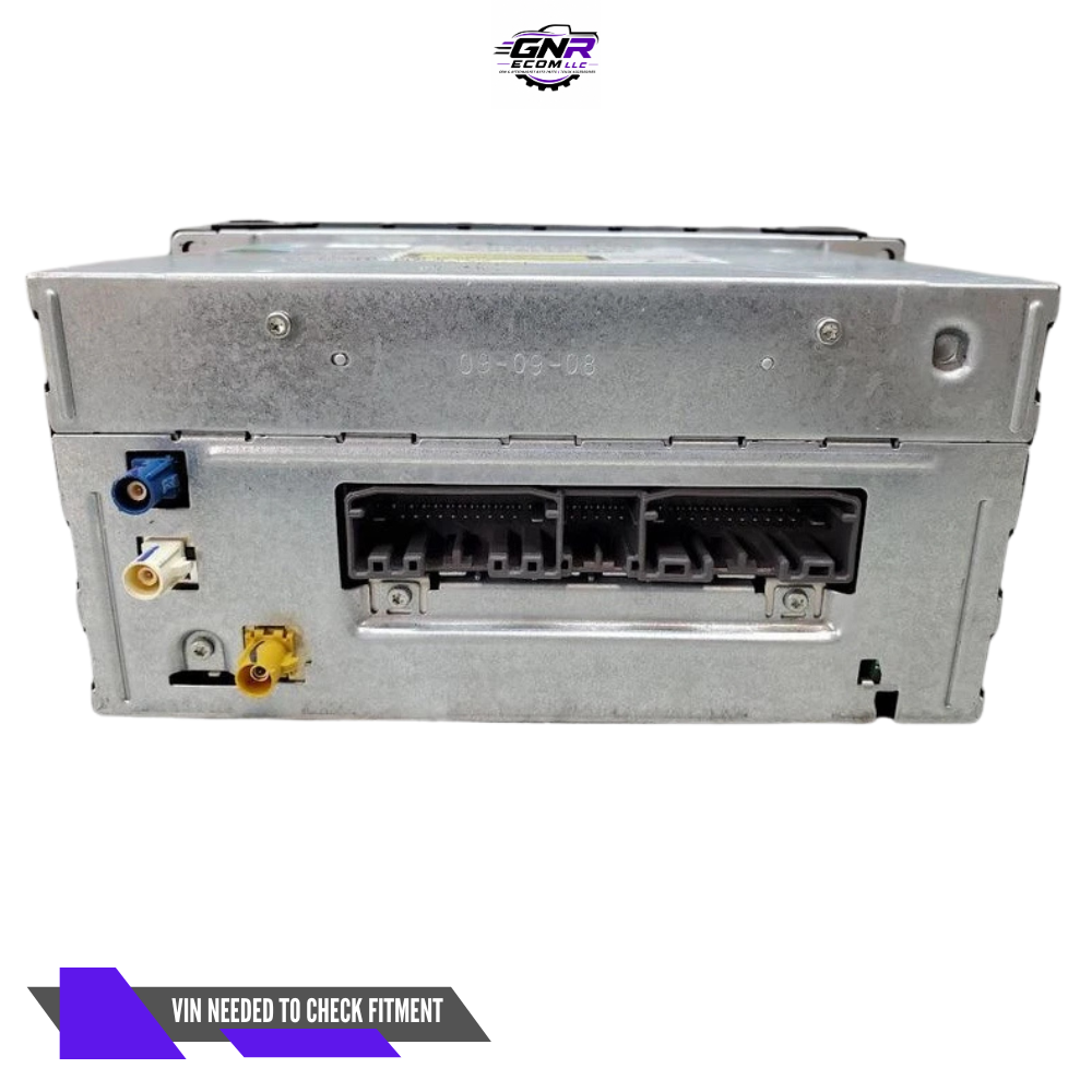 2008–2010 CHRYSLER JEEP DODGE AM-FM-DVD RADIO DISPLAY RECEIVER SATELLITE RER — view 3