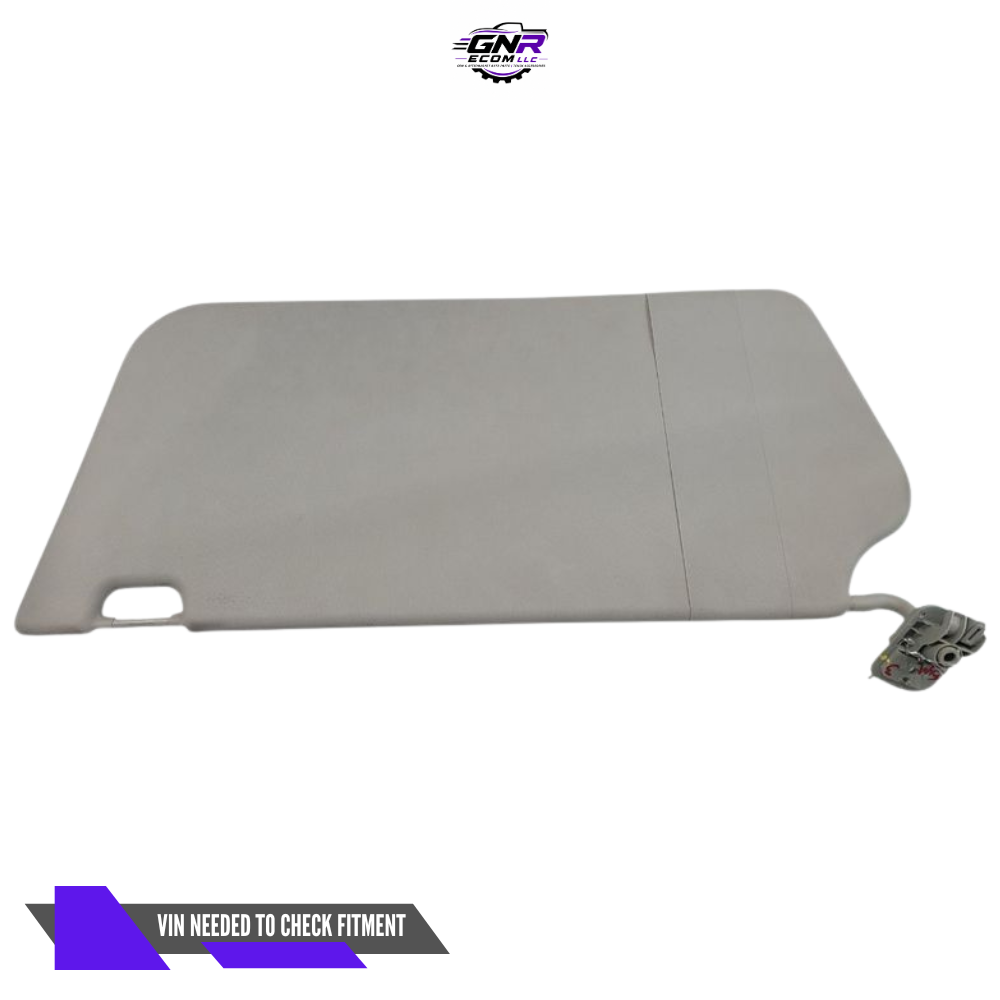 2015–2020 Ford Transit 250 Driver LH Interior Sun Visor Gray OEM — view 1