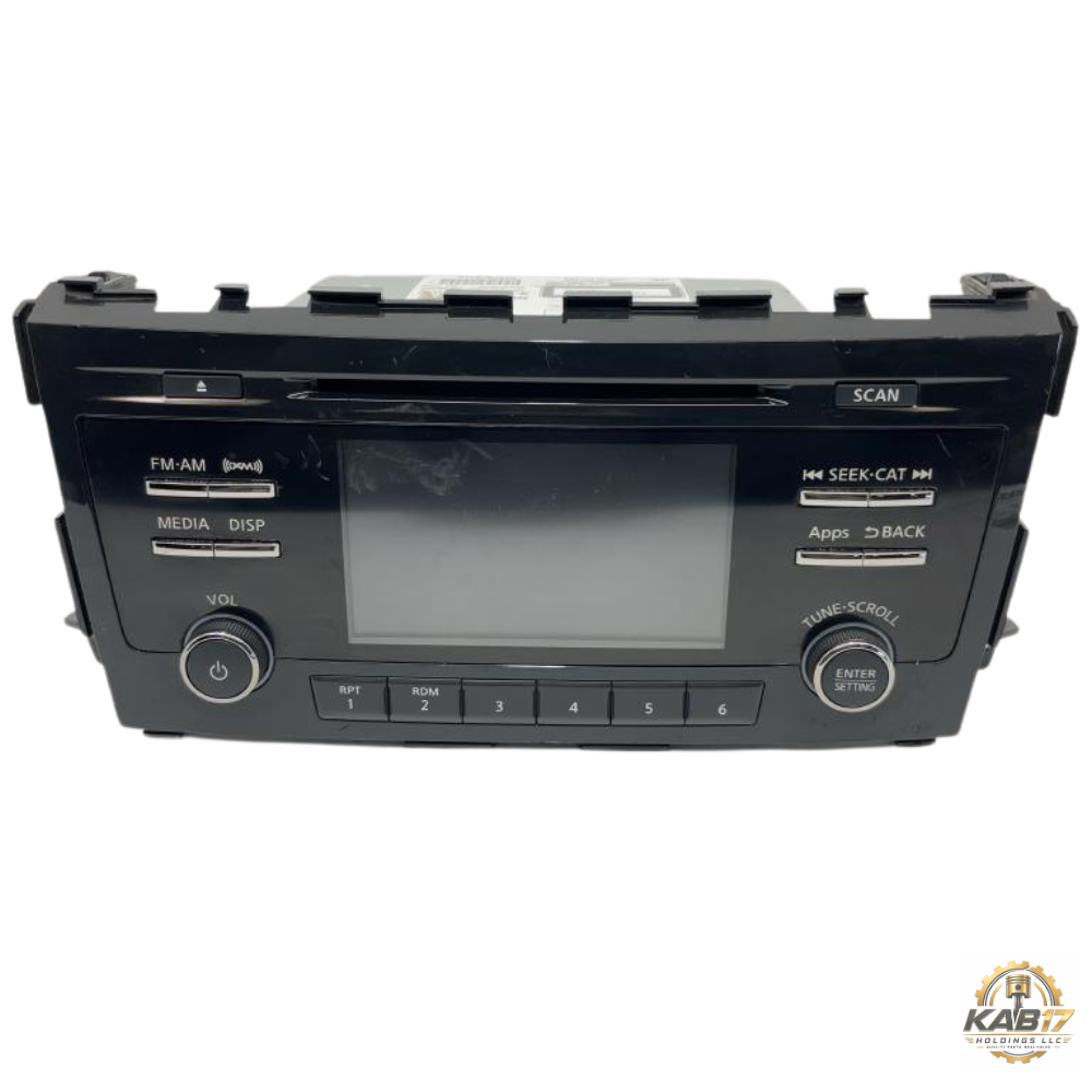2013–2015 NISSAN ALTIMA SEDAN AM FM CD RADIO RECEIVER without NAVIGATION 5" DISPLAY — view 1