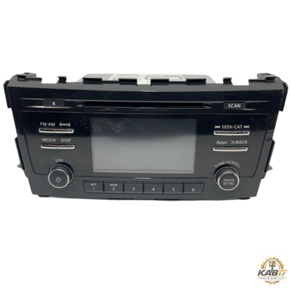 2013–2015 NISSAN ALTIMA SEDAN AM FM CD RADIO RECEIVER without NAVIGATION 5" DISPLAY — view 1