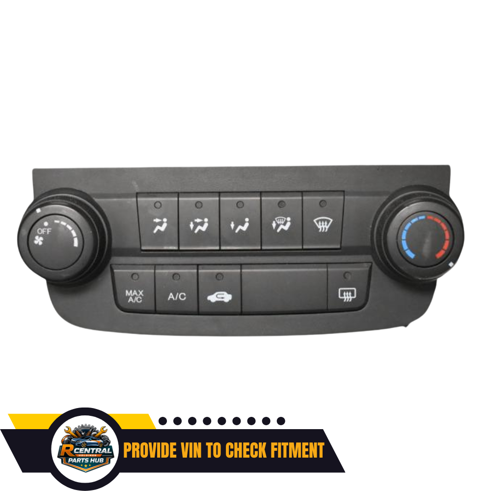 2007–2009 Honda CRV A/C AC Heater Temperature Controls — view 1