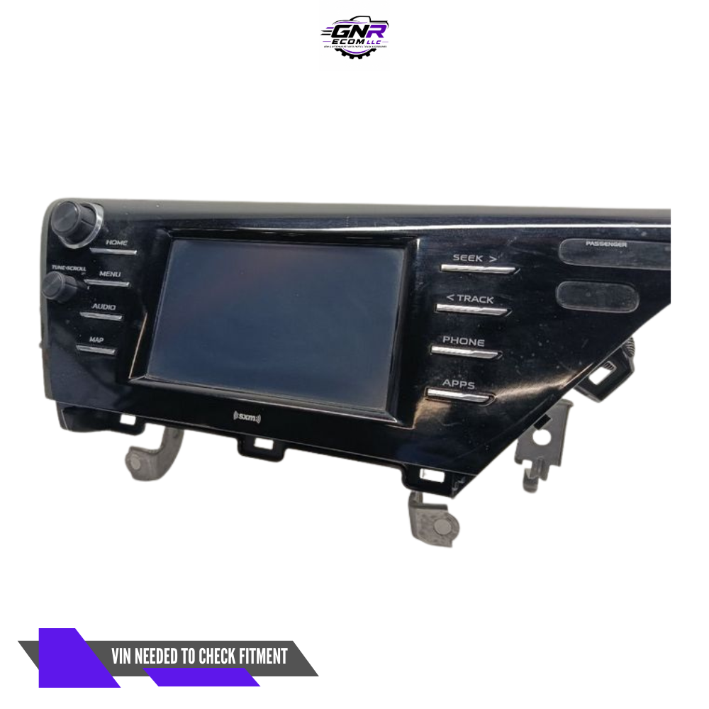 2020 Toyota Camry Radio Receiver Navigation Display Screen OEM 86140-06D20 — view 1