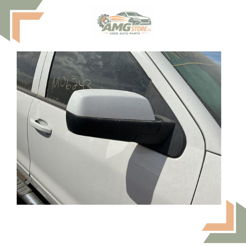 2014–2019 Chevrolet Silverado 1500 Right Passenger Side View Door Mirror White — view 5