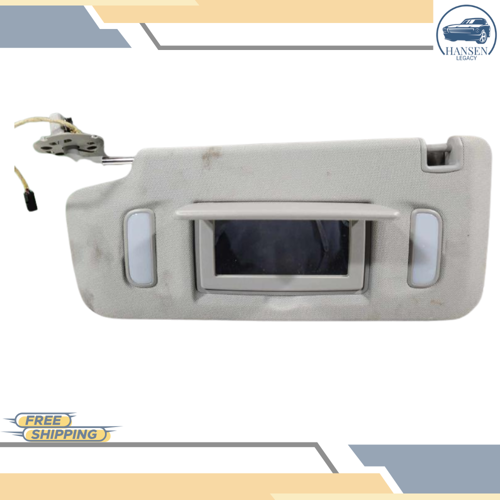 2013–2016 Buick Encore Driver LH Interior Sun Visor Illuminated Gray OEM — view 2