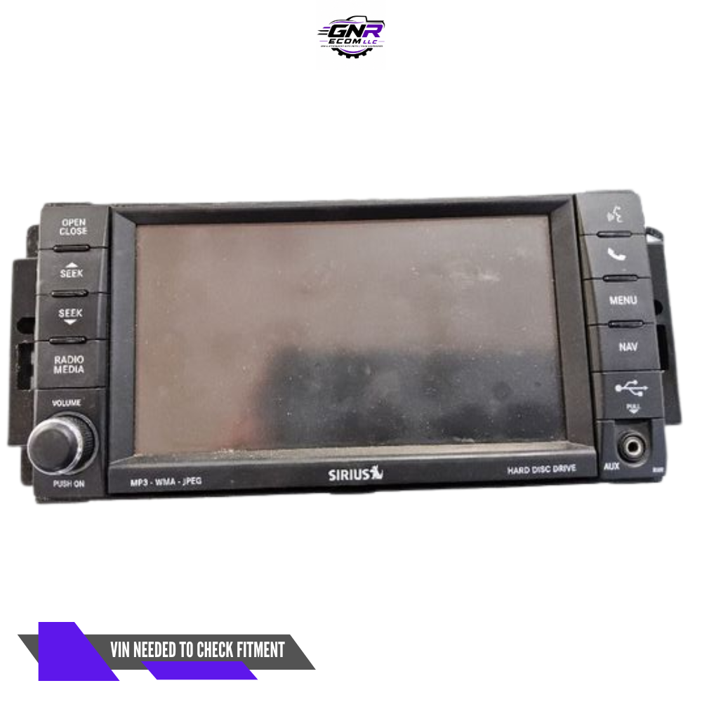 2013 Dodge Avenger AM-FM-CD-DVD-H<wbr/>DD Navigation UConnect Radio RHR OEM — view 1