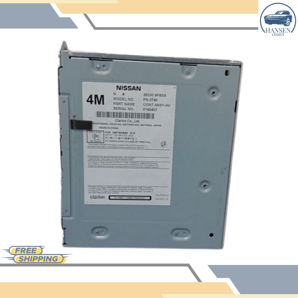2017–2020 Nissan Pathfinder AM FM CD Player Radio Receiver 17 18 19 20 OEM — view 3