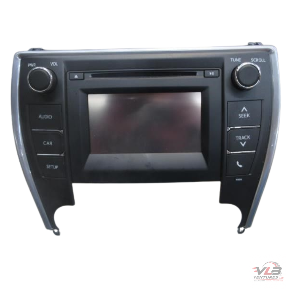2015–2017 Toyota Camry Radio Touch Screen Display & Receiver P11224 15 16 17 OEM — view 1