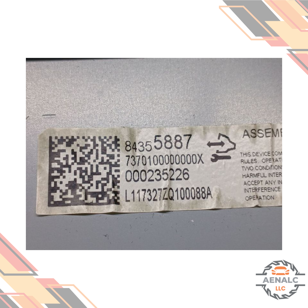 2018–2020 Chevrolet Impala Radio Receiver Display Screen OEM — view 4