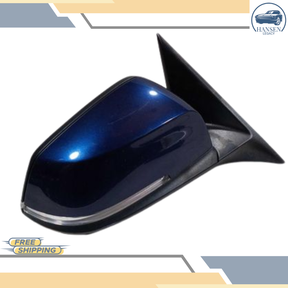 2013–2018 BMW 320I Passenger RH Side View Mirror Assembly OEM — view 1