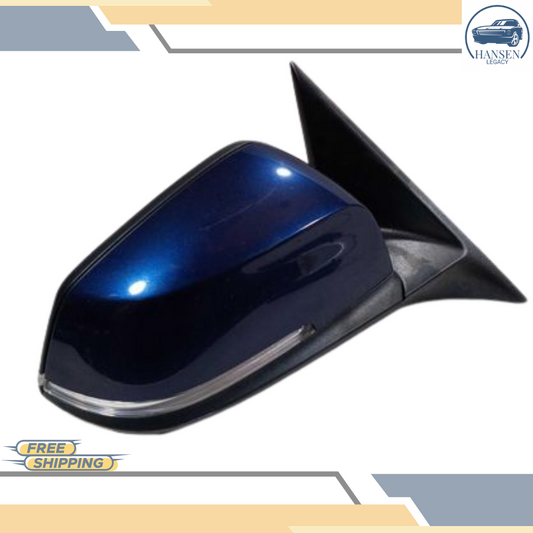 2013–2018 BMW 320I Passenger RH Side View Mirror Assembly OEM — view 1