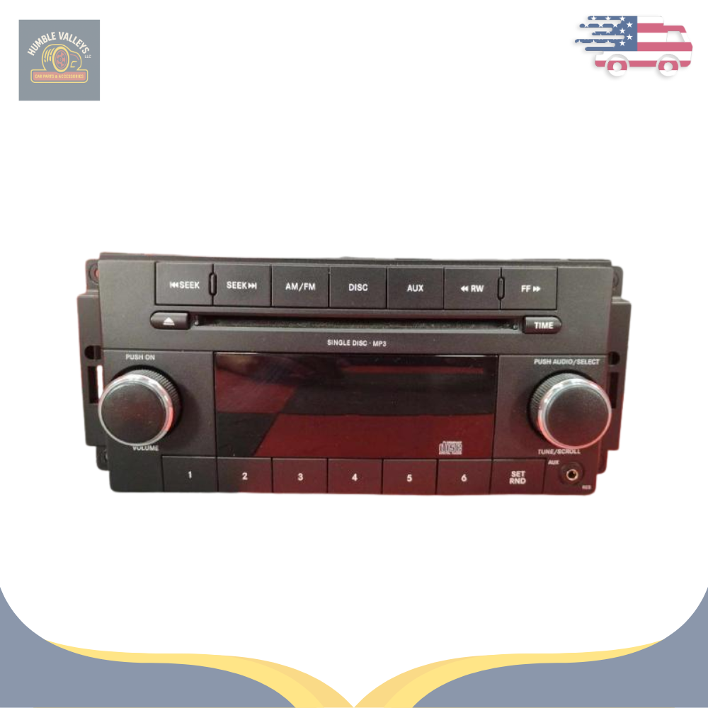 2011–2012 Dodge Caliber AM FM CD MP3 Radio Receiver RES — view 1