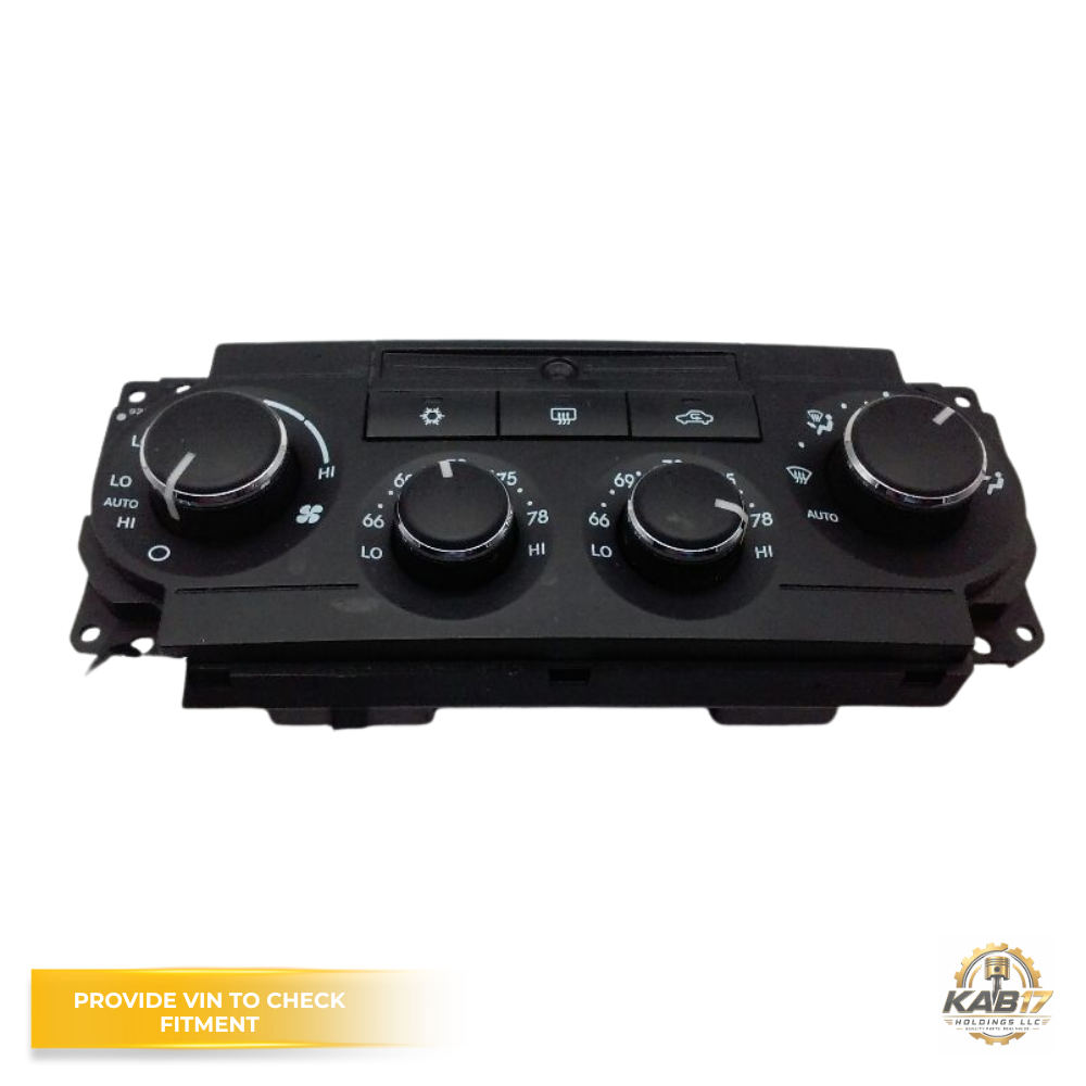 2008–2010 Chrysler 300 Climate AC Heater Temperature Control OEM — view 1