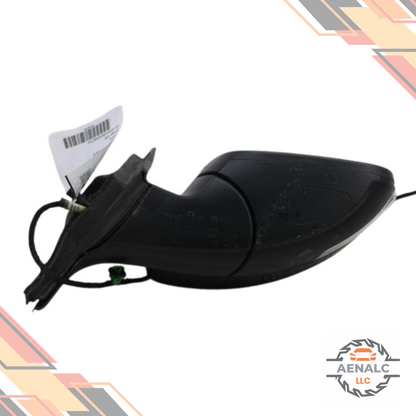2009–2018 Volkswagen Tiguan Passenger Right Side View Door Mirror Assembly Black — view 3