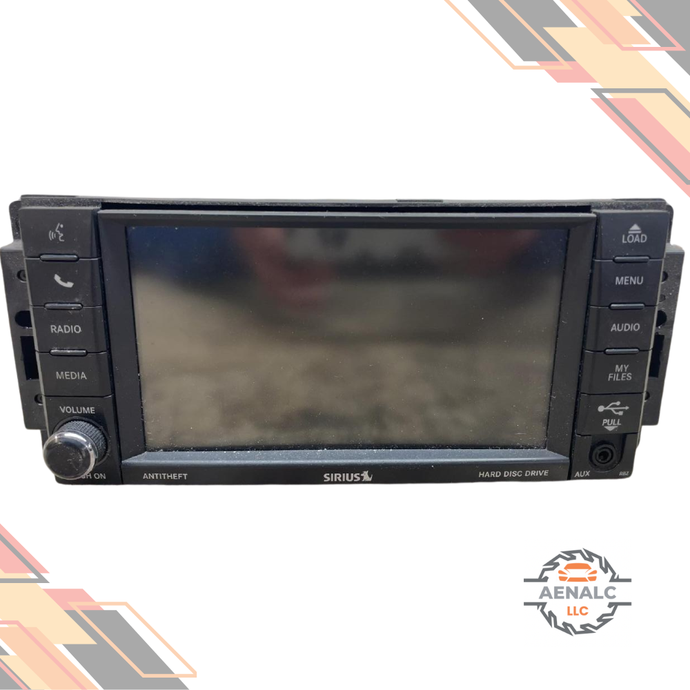 2012–2019 Chrysler Town & Country Radio Multimedia Satellite AM FM CD RBZ OEM — view 1